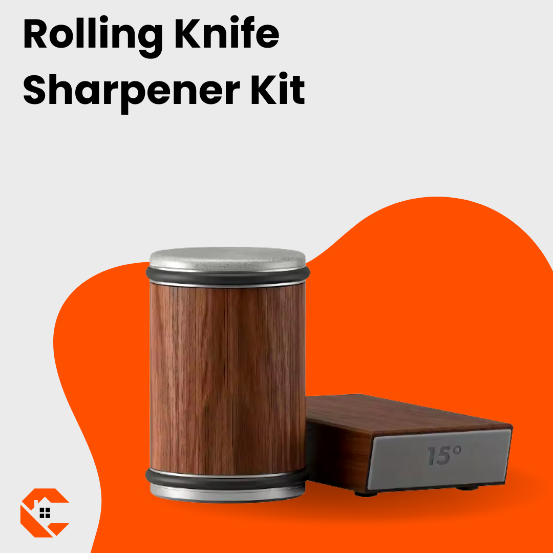 Craftenix™ Rolling Knife Sharpener Kit